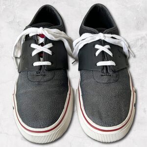 Puma Sport Lifestyle Women's 8 Casual Sneakers Grey Canvas Lace Up Skate Shoes